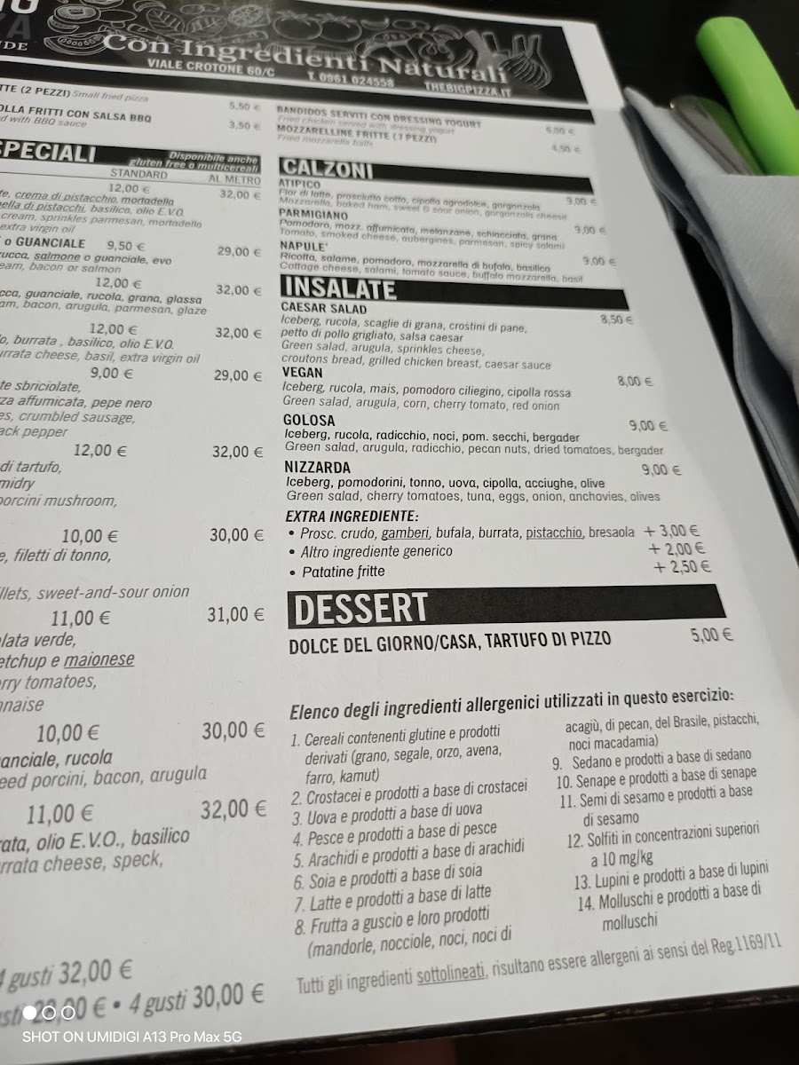 Menu The Big Pizza-2